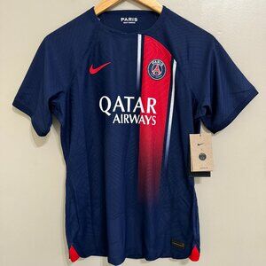 Nike PSG 23/24 Home Soccer Authentic Match Jersey DX2632-411 Women's $170 NEW